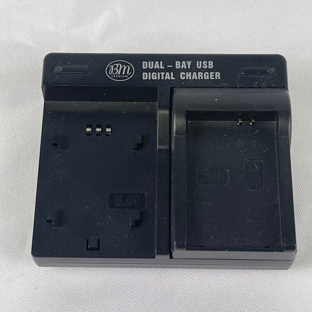 BM PREMIUM BM-2B8 Dual USB Digital Charger Samsung BP1310 Camera Battery
